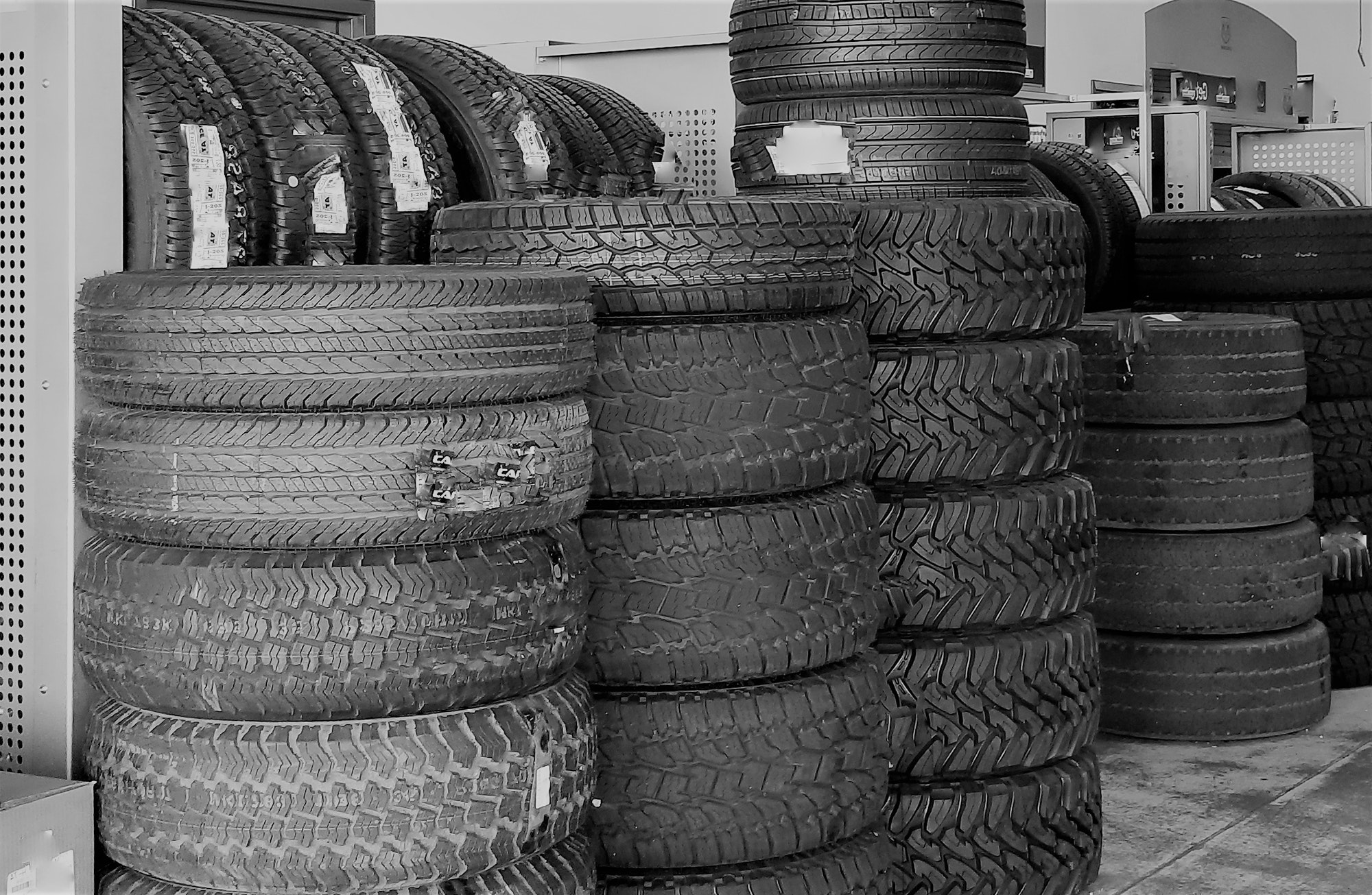 Automotive Tire Shop with Tires for all Vehicles!